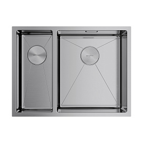 Мойка кухонная Omoikiri Taki 58-2-U, IF-IN-R нерж.сталь, нержавеющая сталь